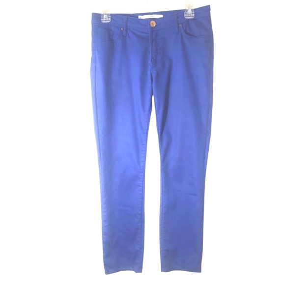 Zara Woman Premium Denim Wear Collection Royal Blue Jeans. 6 - Picture 2 of 16